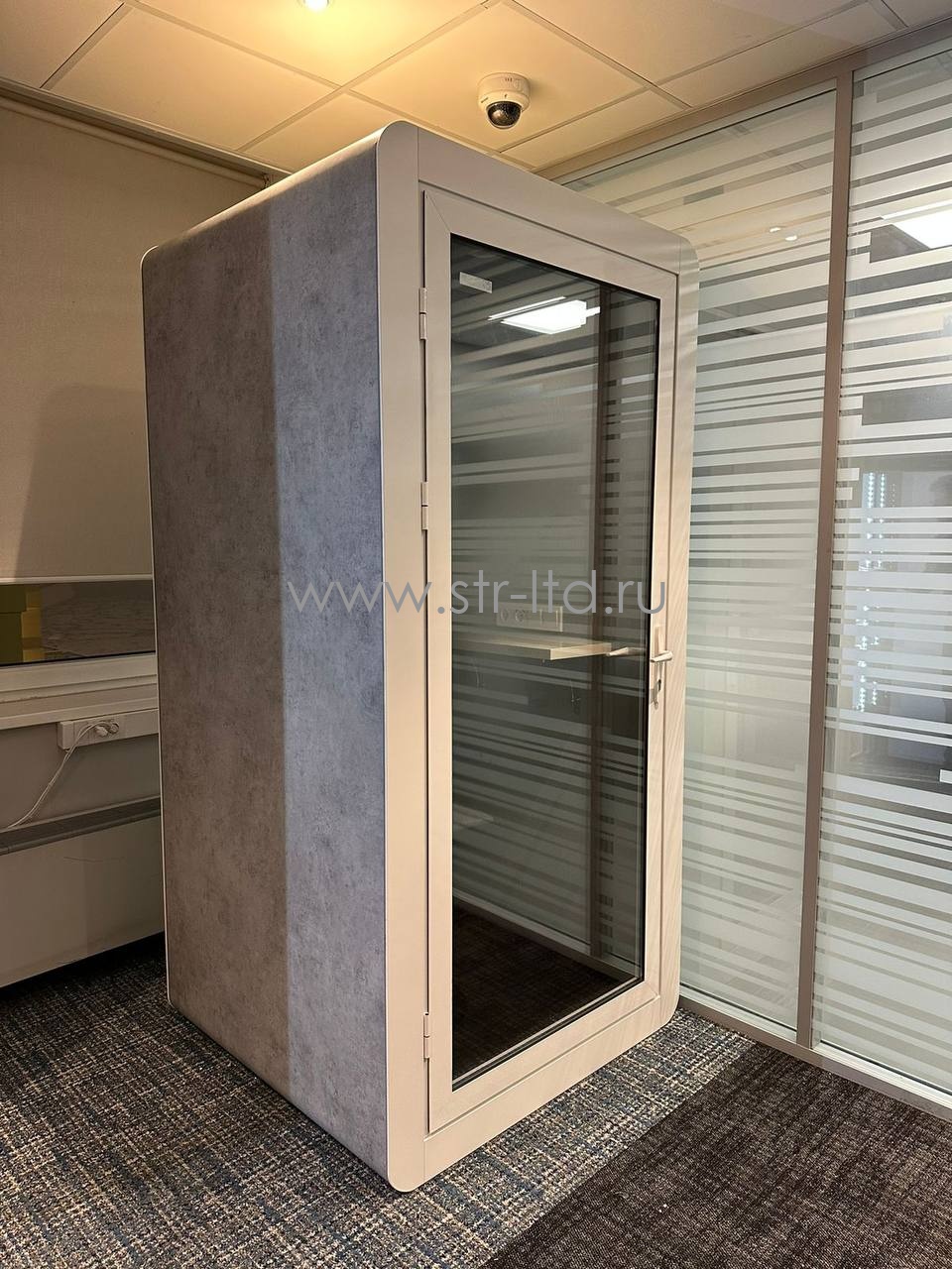 Звукоизоляционная шумоизоляционная кабина для помещения 