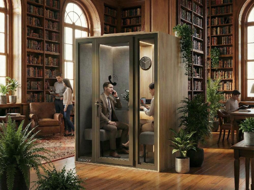 акустические кабины, капсулы для переговоров Шумоизоляционные переговорные капсулы