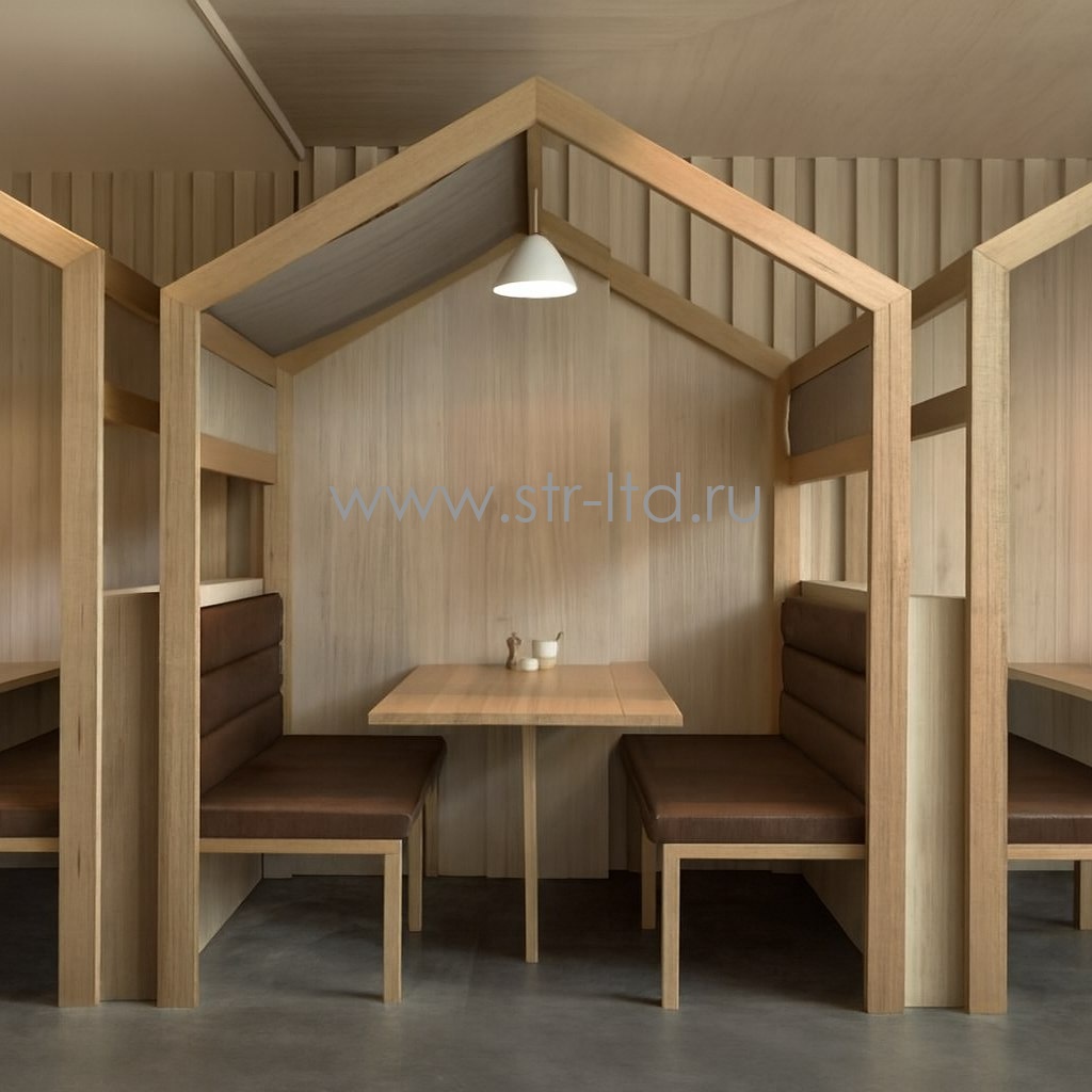 переговорные кабины Домик эконом, деревянные кабинки на заказ