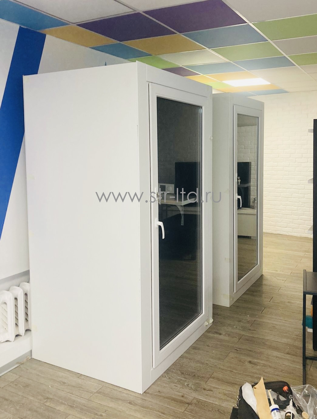 телефонная будка для офиса, звукоизоляционная кабина 