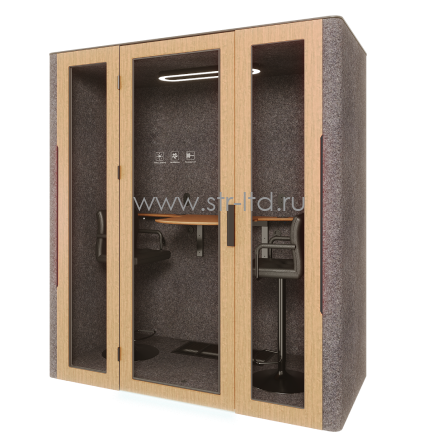мягкие переговорные кабины на заказ