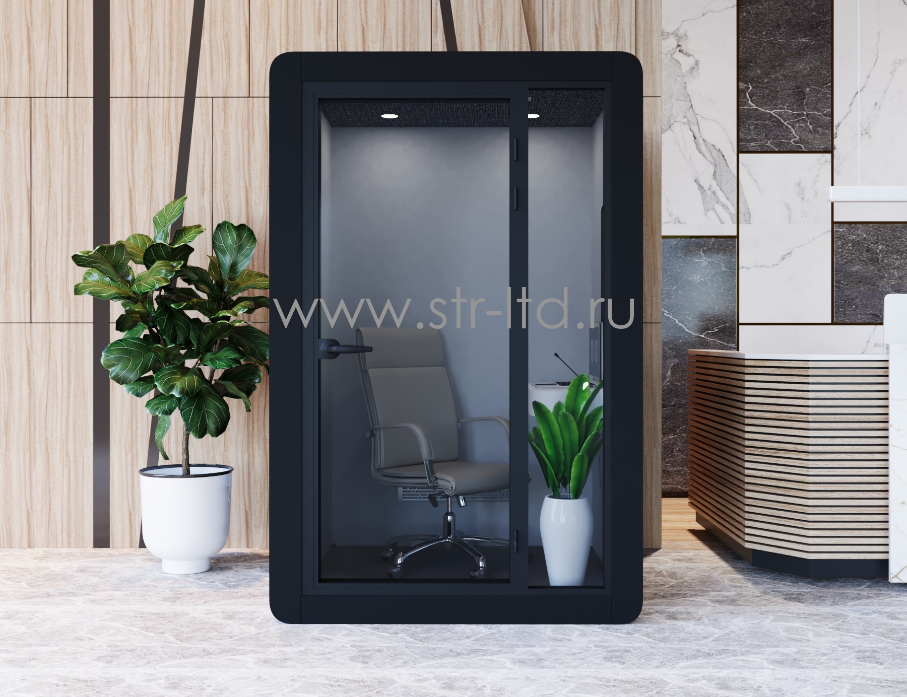 капсула для офиса в аренду, прокат шумоизоляционной капсулы