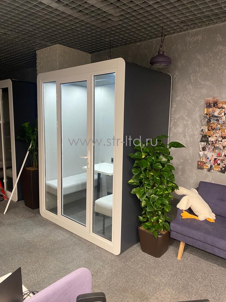 мягкие переговорные кабины на заказ