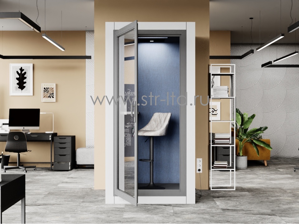 Шумоизоляционные акустические телефонные кабины