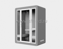 Звукоизоляционная кабина 1.5Х